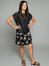 The Sport Skirt - Toucan / Mini Dot